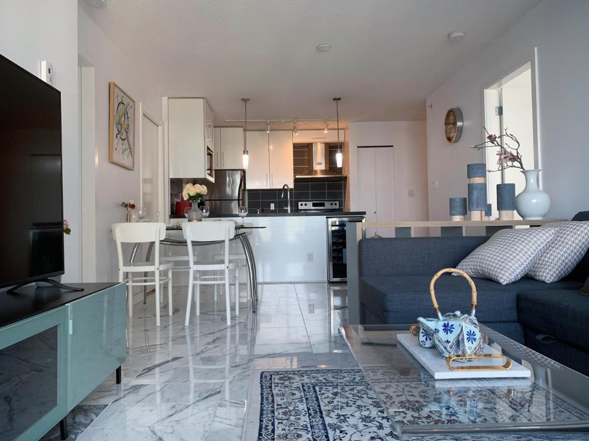 Downtown+Amazing View+2Bd/2Ba Free Parking Vancouver Exterior foto