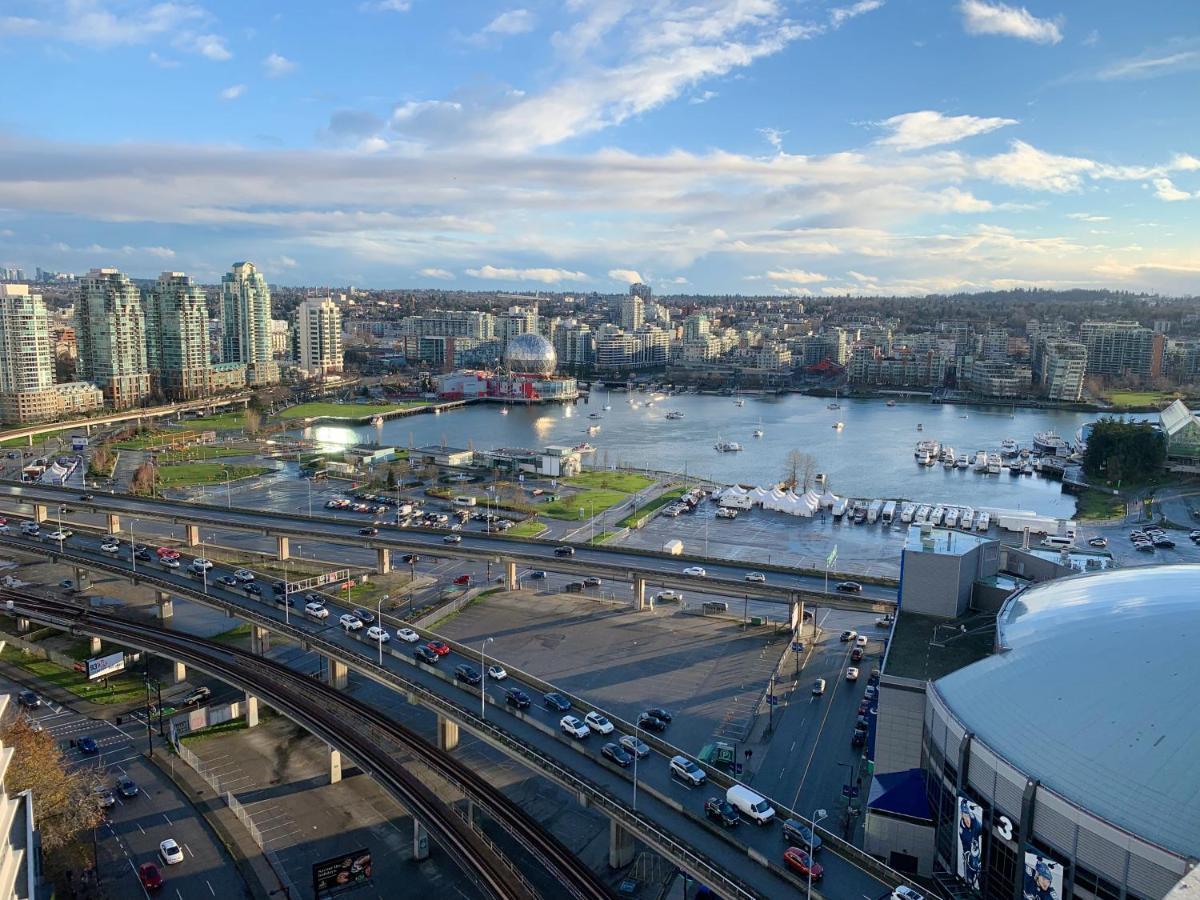 Downtown+Amazing View+2Bd/2Ba Free Parking Vancouver Exterior foto